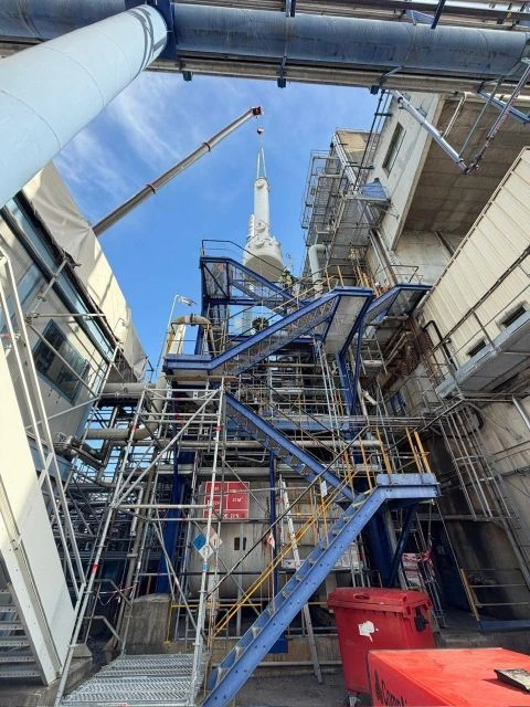 Intervention ASSIP de levage et d’installation sur site industriel